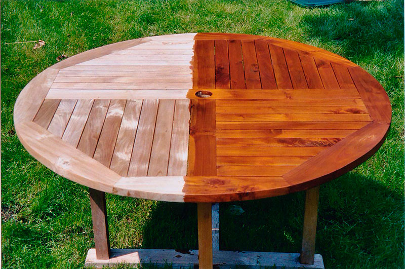 Wood-table-split